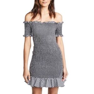 Wayf Scafati Gingham Dress
